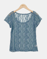 Obnin Lace Short Sleeve T-Shirt