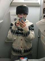 Santa Nordic Knit Hoodie (4c)