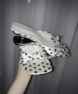 ribbon dot mule (2colors)