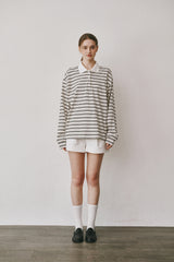 Stripe PK T-shirts (Black)