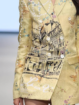 Golden Damask Suit