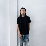 Black Brown Contrast Tee