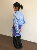 Silk Turn-Up Slacks (2color)