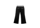 Conf color matching pocket bootcut pants