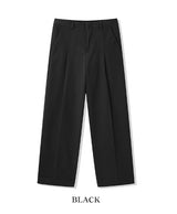 Chief Deep Pintuck Wool Slacks