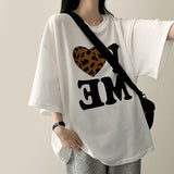 Love Hoppy Heart Boxy Fit Short Sleeve