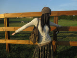 back shirring beanie