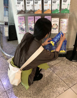 マルチポケットショルダークロスバッグ [アイボリー]