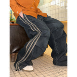 [UNISEX] パラシュートトレーニングデニムパンツ