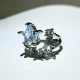 Wrapped star ring