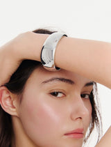 26SS★ Champagne Full Moon (W) Wide Chunky Bangle