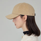 VAカーブロゴウールブレンド5パネルキャップ / Beige