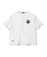 デーモンキャットTシャツ - [ホワイト]