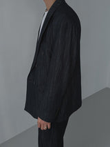 ASCLO Flare Denim Double Blazer