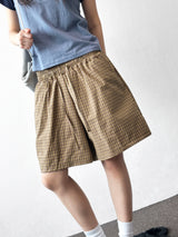 Stro Check Pocket Bermuda Shorts 3color