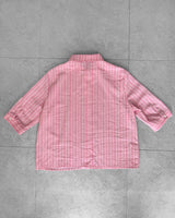 CANDY STRIPE 3/4 SLEEVE SHIRT
