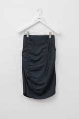(W) Lili Shirring Skirt (2color)
