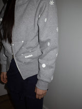 SNOWLIT HOODIE ZIP-UP (MELANGE)