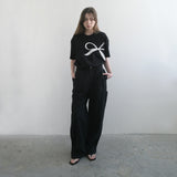 リボンTシャツ
