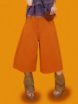 tok!tok! orange bermuda pants