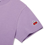 シグネチャービックチェリークロップTシャツ【パープル】