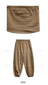 Moana Heavy Pile Top Jogger Set
