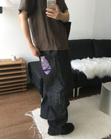 Bandana Tie Denim Pants
