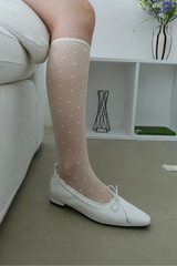SOFT BALLET RIBBON FLAT SHOES (4COLORS!)