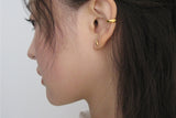 [925 Silver] Fave Bold Earcuff (Gold)