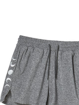 P.O.M FLUFFY SHORTS GREY