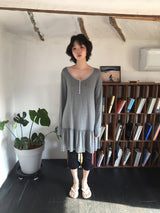 Scandi striped dress (3color)