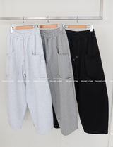 [UNISEX] Big Pocket Sweat Suit Jogger & Wide Pants