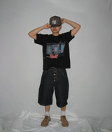 Hope ヴィンテージ セミクロップ ショートスリーブ Tシャツ (3c)