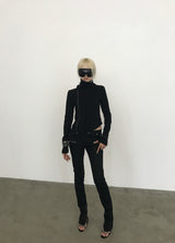 STEALTH DIAGONAL ZIP-UP
