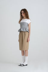 Twinkle tweed top_silver