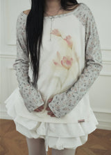 Lotus Raglan Oversized Top