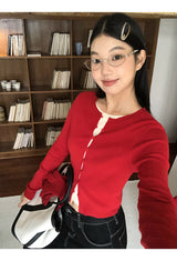 オールレイヤードインナー長袖カーディガン