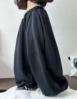 ダウンピンタックバルーンコットンソフティーロングパンツ 🩶🤎🖤3COLOR