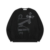 DANTE CRACK LOGO CROSS LEATHER PATCH MTM UNISEX (2Color)