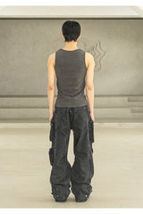 TWIG LOGO SLEEVELESS MSFSV001-DG