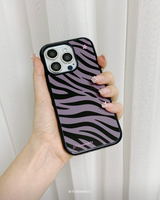 ギャルゼブラMagSafeガラススマホケース