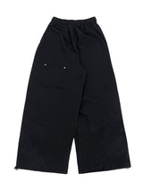 [unisex] pintuck rivet nylon pants (2color)