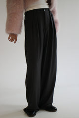 Crop fur jacket