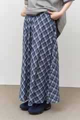 (W) Campus Checked Skirt