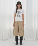 I LOVE HOT DOG TEE (WHITE) F26QB053