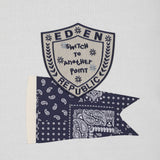 VINTAGE APPLIQUE POINT T-SHIRT (UNISEX)_SYF8TS01WT