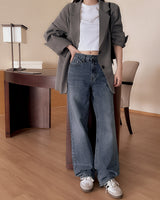 Iz straight fit denim pants