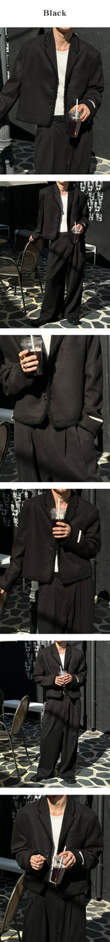 [F/W] クロップテッセルジャケット(2color)