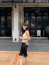 [MADE] LUBO FRILL BIKER PANTS