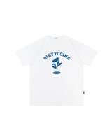 DirtyCoins Floral Silhouette White